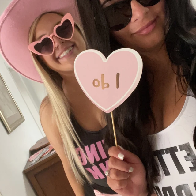 Bachelorette Party Outfit Theme with Pink Sunglasses