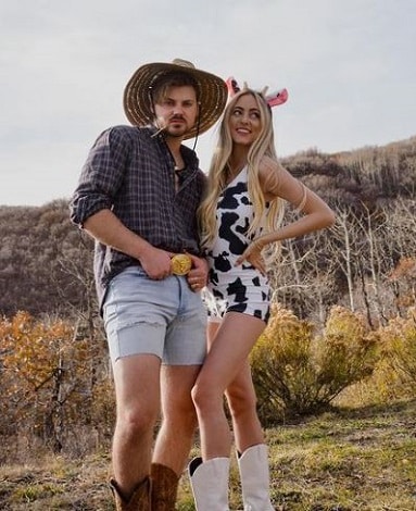 College Couples Costumes Farmer and Cow