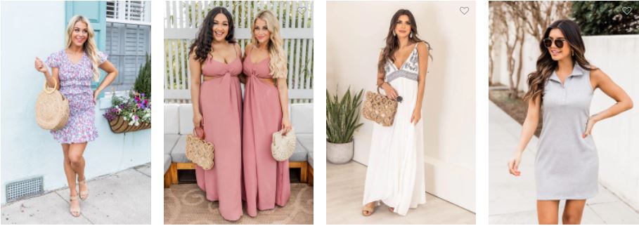 Cute Casual Dresses from Pink Lily