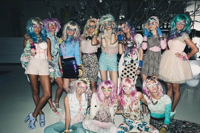 Pink Wigs and Disco Bachelorette Party Outfit Theme