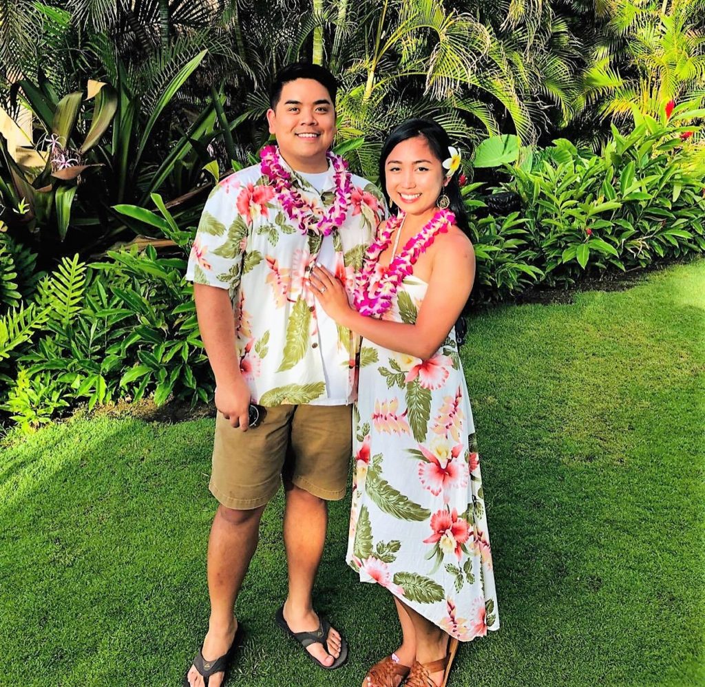 Hawaii Luau Matching Vacation Outfits for Couples