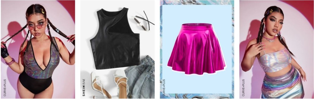 Plus Size Rave Clothes from SHEIN