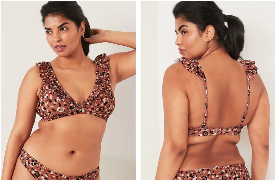 Cute Plus Size Two Piece Swimsuit by Old Navy