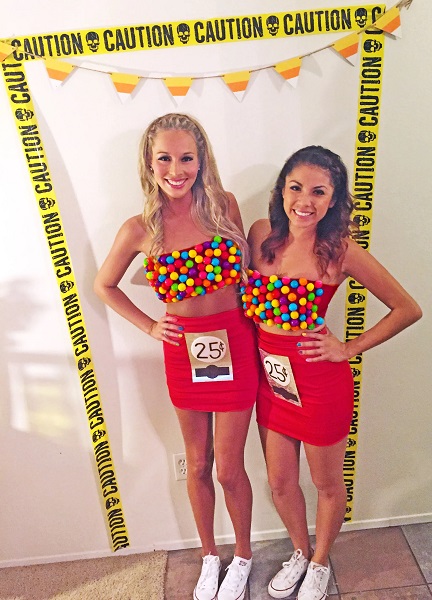 Sexy Gumball Machine Costume for College