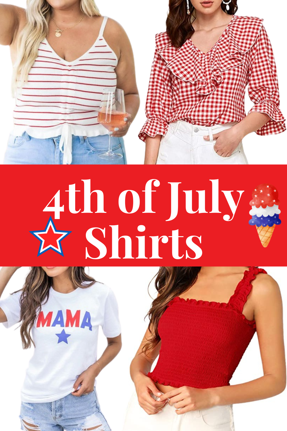 10 Super Cute 4th of July Shirts (Under 50!).