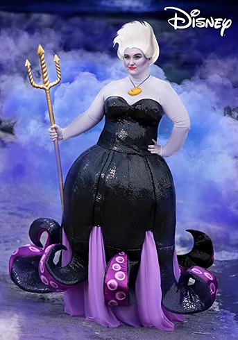 Disney Villain Costume Plus Size Ursula 6X, 7X, 8X