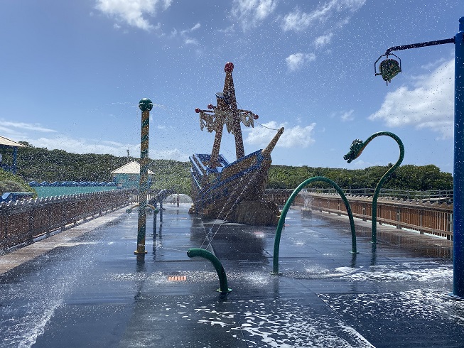 Half Moon Cay Water Playground for Kids