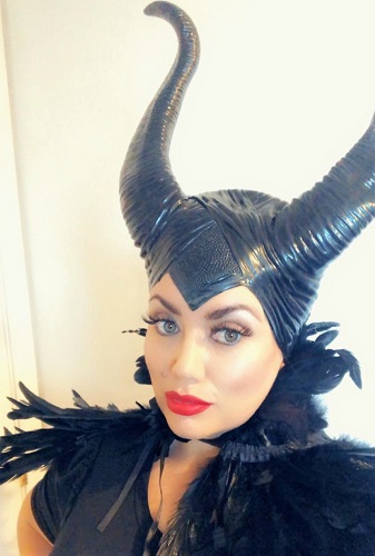 Maleficent Costume Headpiece with Hornds