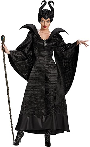 Disguise Women's Disney Maleficent Black Christening Gown Costume for Women