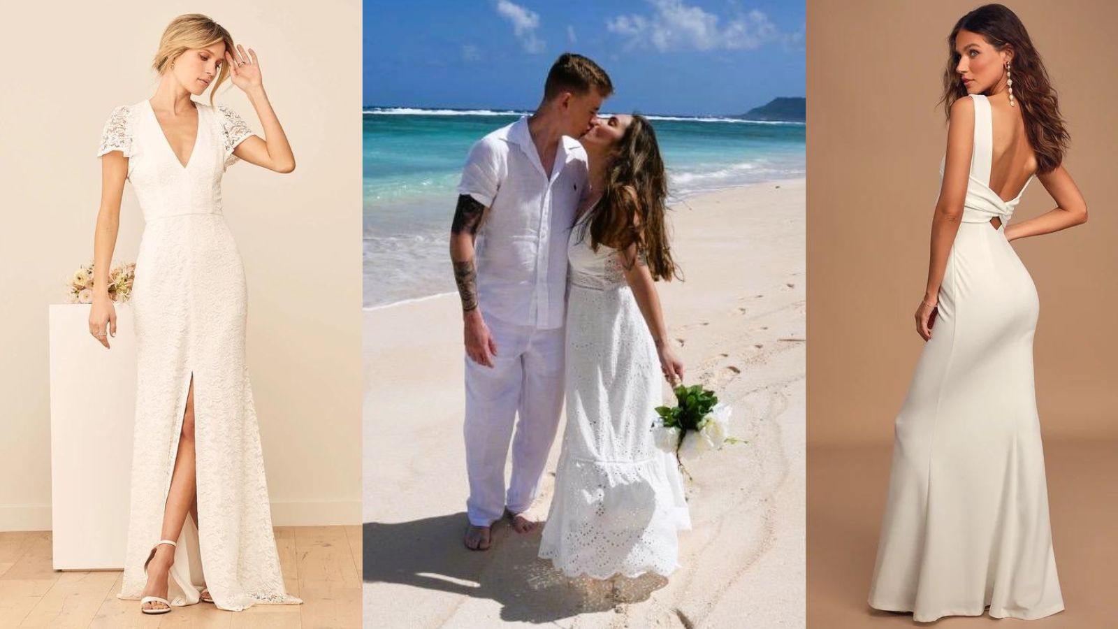 best elopement wedding dresses under $300 and $200