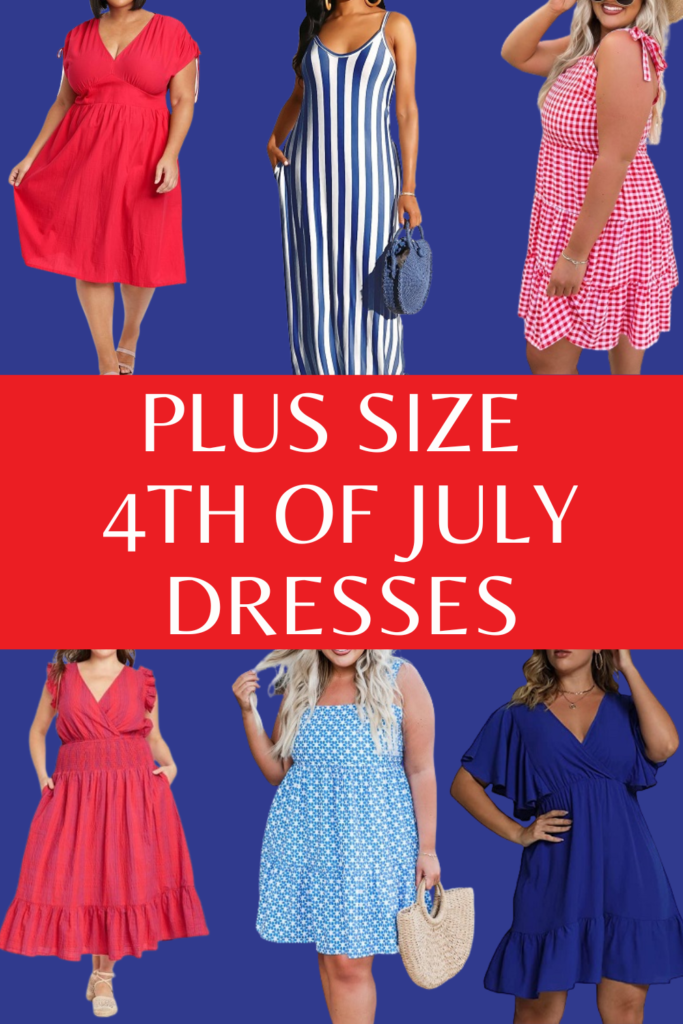 Best Pus Size 4th of July Dresses
