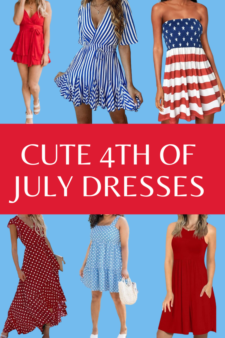 “Affordable & Perfect: 10 Cute 4th of July Dresses!