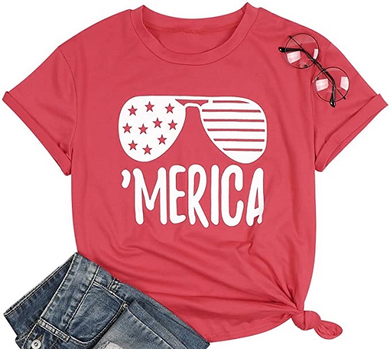 Cute 4th of July shirt 'Merica