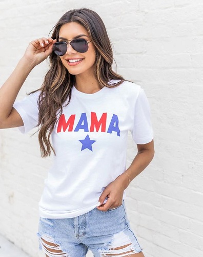 Cute 4th of July Shirt for mom