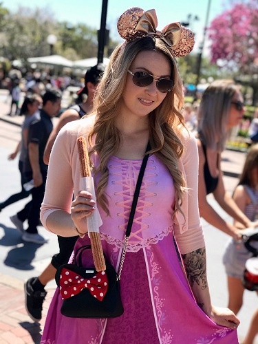 Cute Magic Kingdom Outfit with Rapunzel Dress