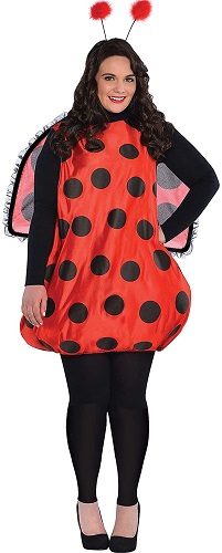 Plus Size Halloween Costume for Teachers Ladybug