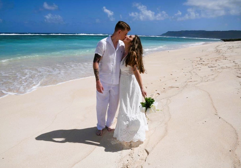 white beach elopement maxi dress under $50