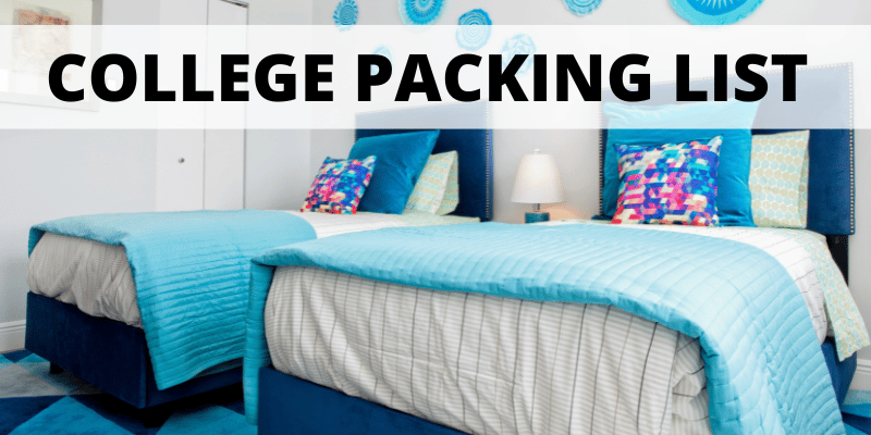 ultimate college packing list