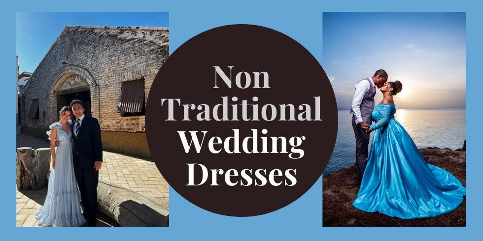 Non Traditional Wedding Dresses and Non White Wedding Dresses