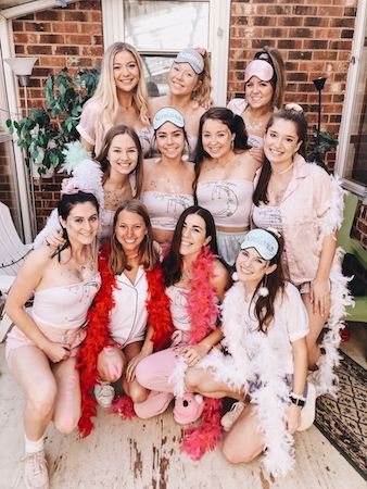 Slumber Party Bid Day Theme for College