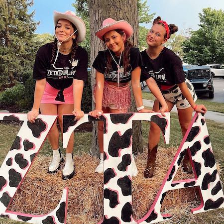 Space Cowgirl Bid Day Theme