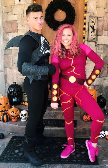 2 Best Friends Halloween Costumes Shark Boy and Lava Girl