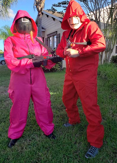 2 Best Friends Halloween Costumes Money Heist