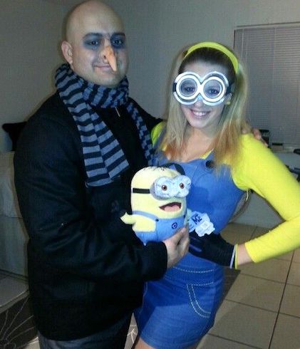 Halloween Costumes for 2 Best Friends Minion and Gru