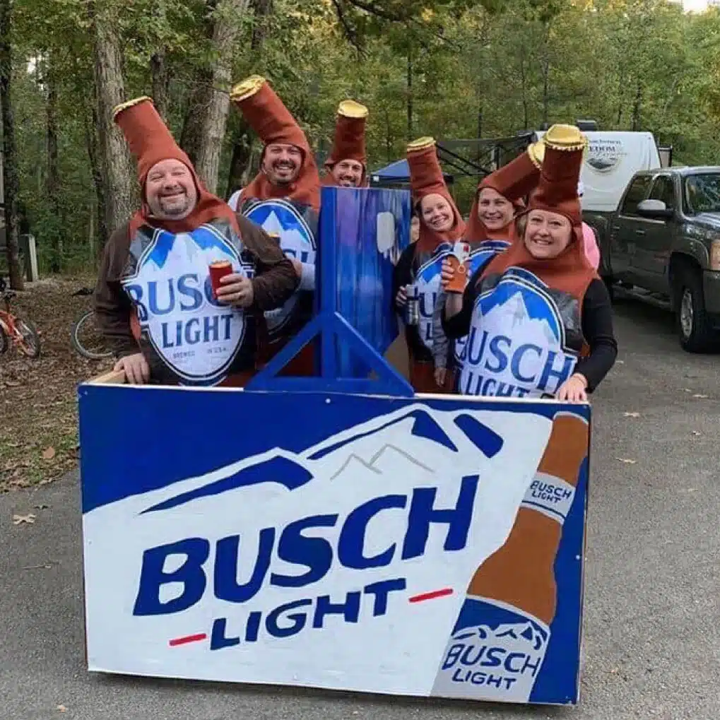 funny group Halloween costume + beer costume