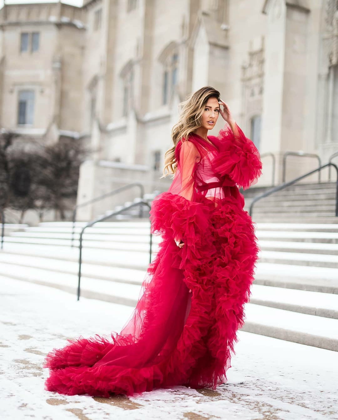 Red Dress for Photography