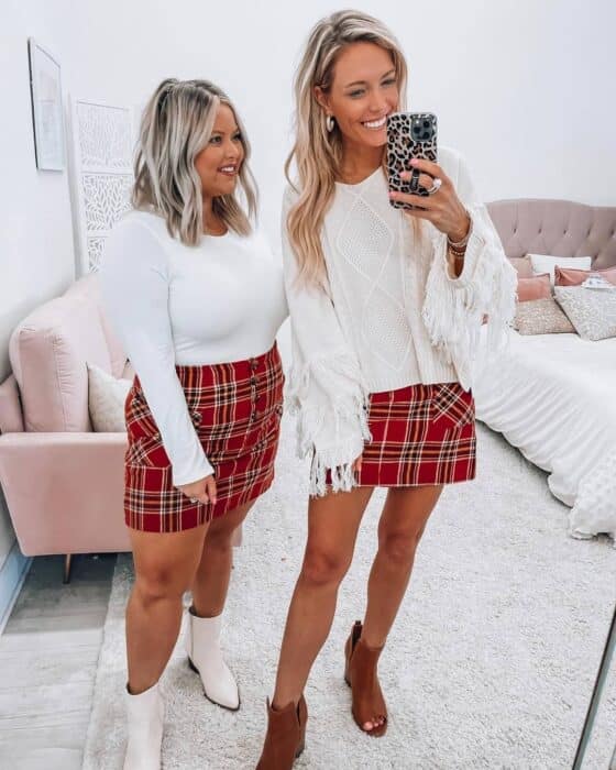 25 Cute Christmas Outfits for Teenage Girls Very Easy Makeup