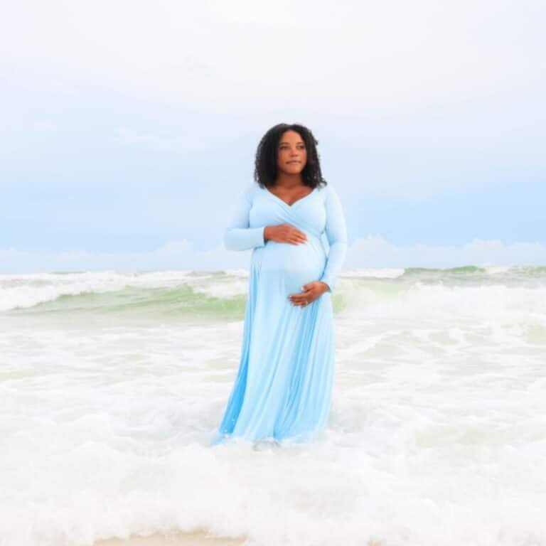 35 Beach Maternity Photo Ideas and Dresses for 2024