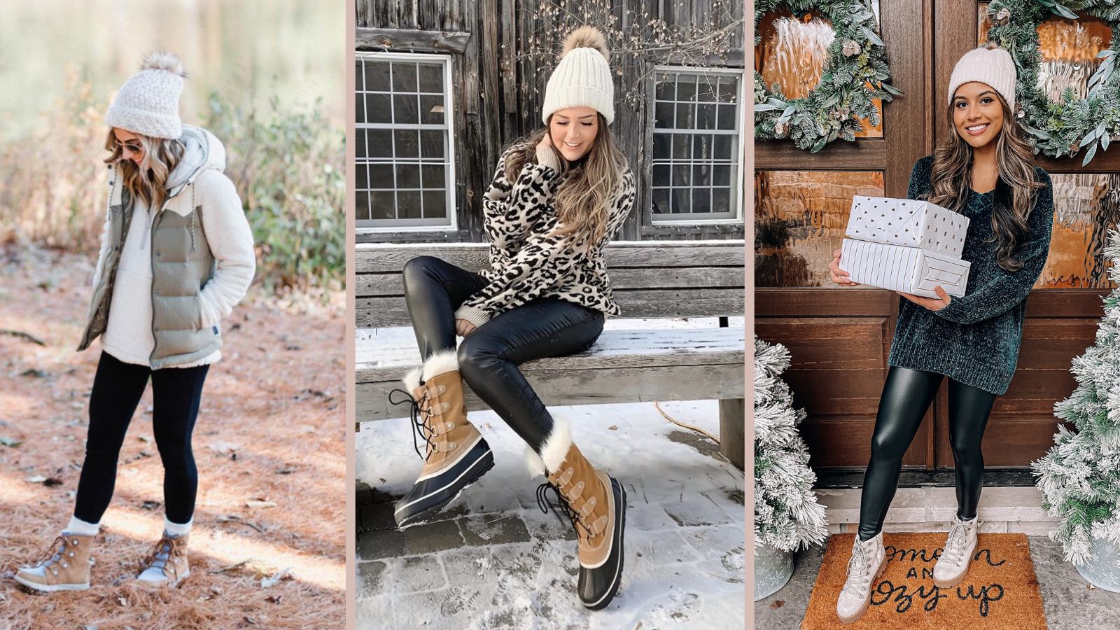 Cute Snow Boots Outfits