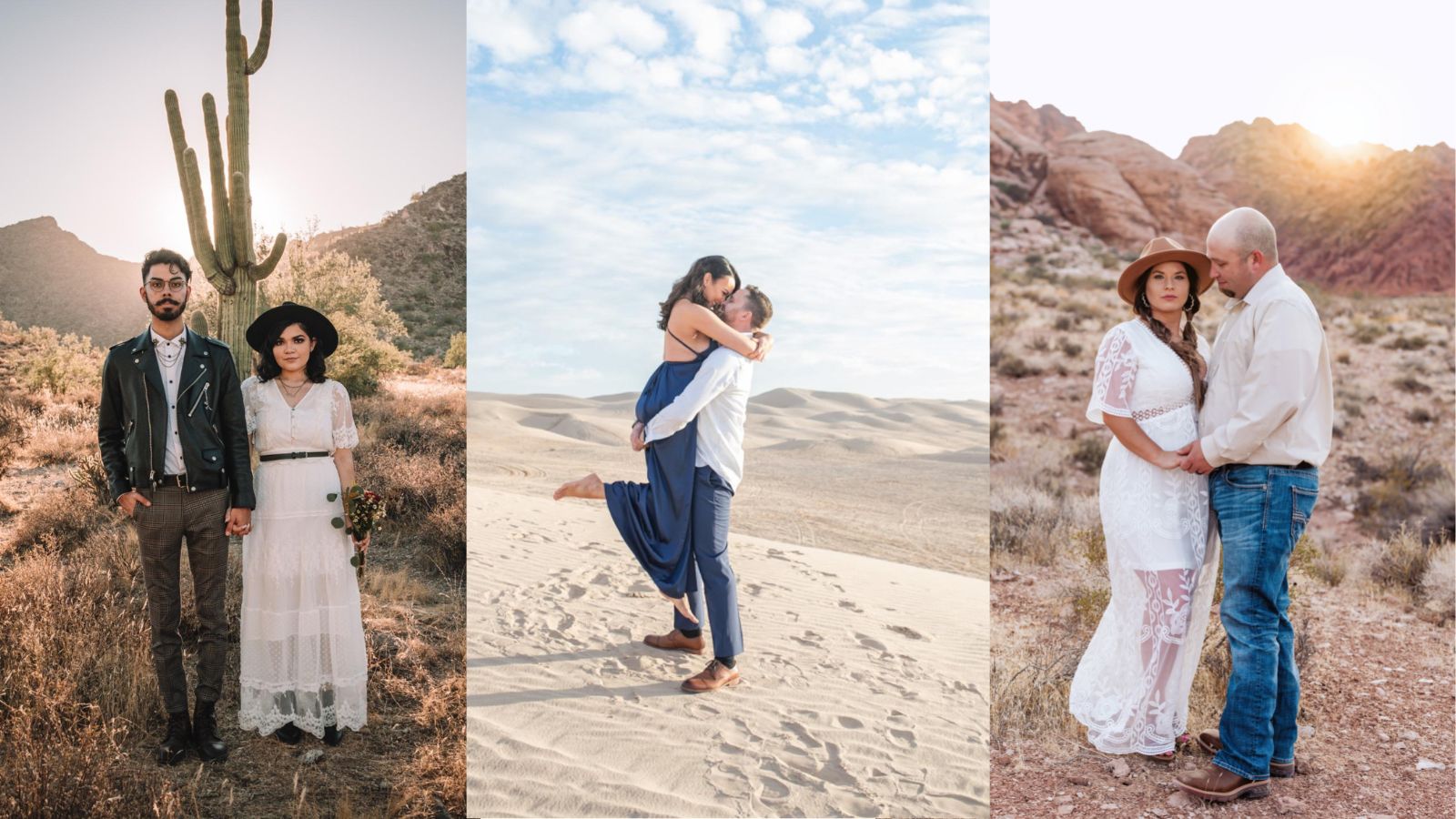 Desert Engagement Photo Ideas