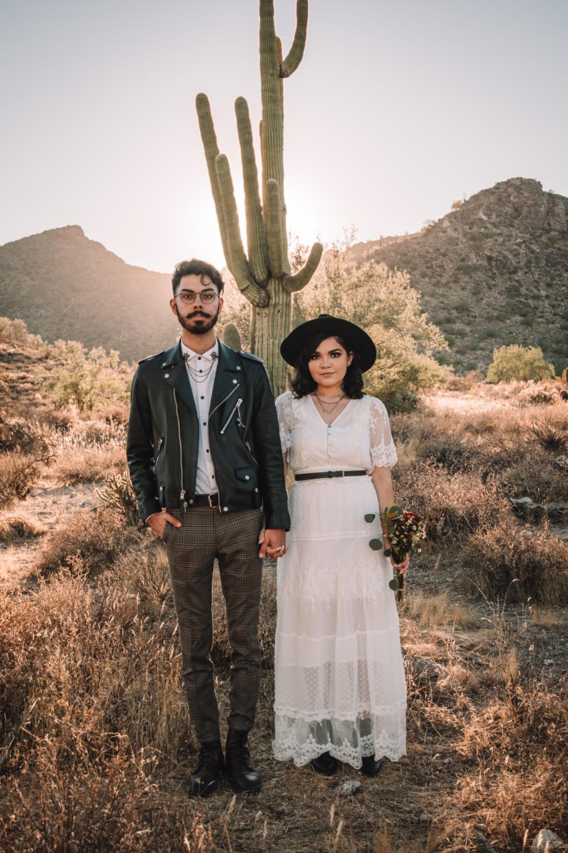 Desert Engagement Photos