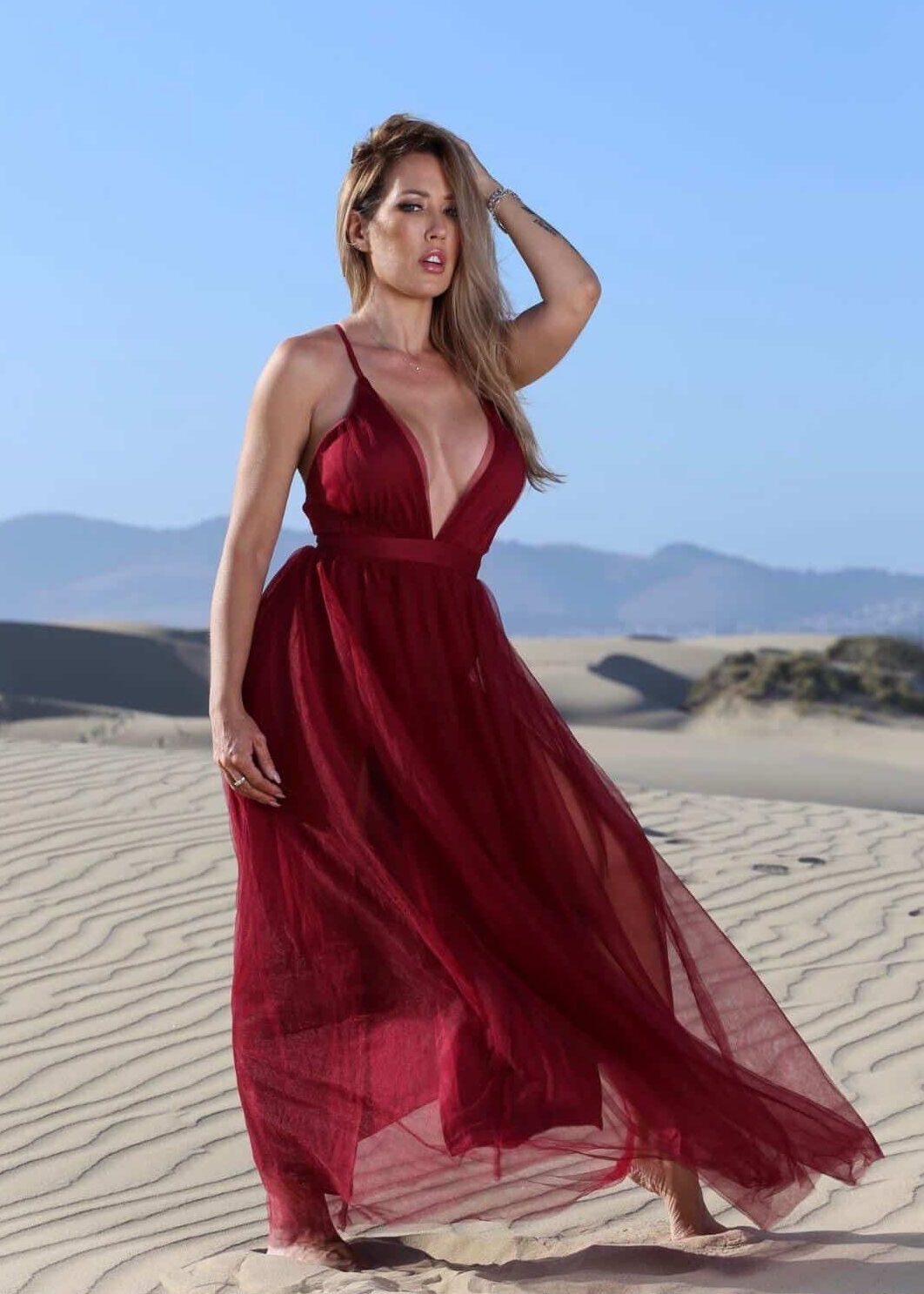 Desert Photoshoot Dress