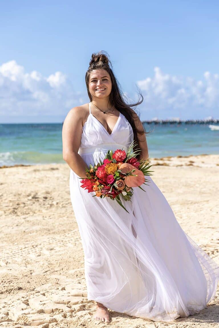 21 Stunning & Affordable Beach Wedding Dresses