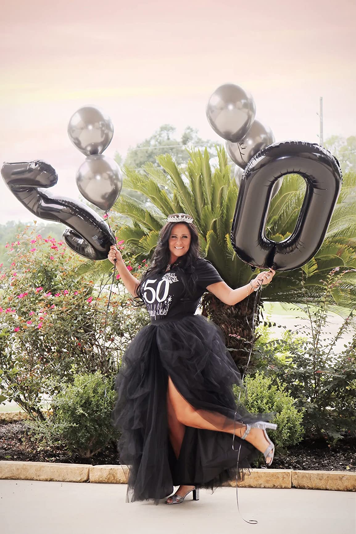 Birthday Photoshoot Idea with Balloons