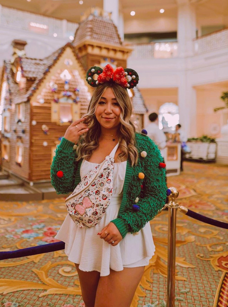 Disney Christmas outfit with romper