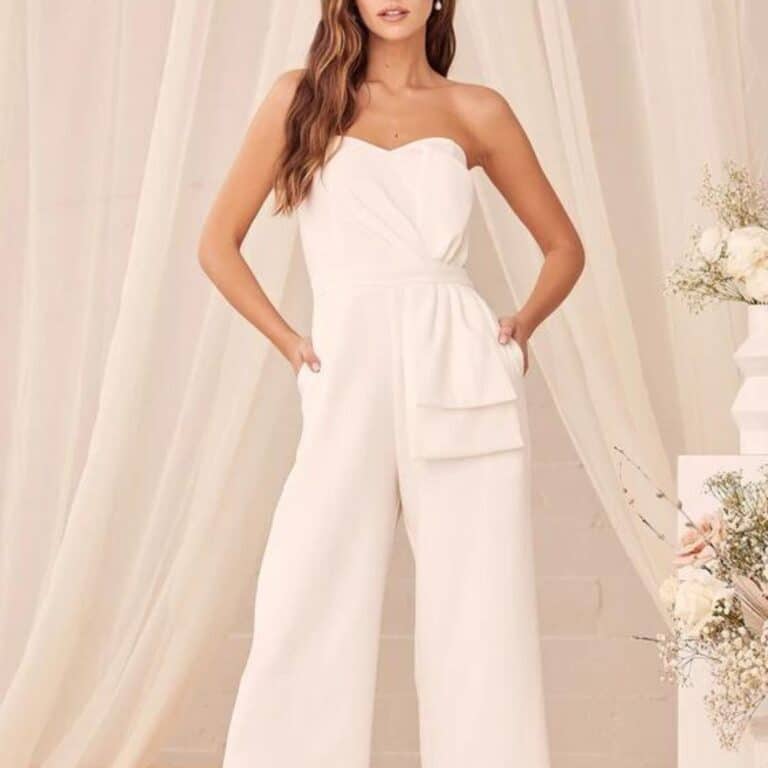 27 Best White Jumpsuits for Your Rehearsal Dinner