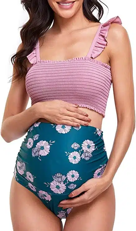 Summer Mae two piece maternity swimsuit