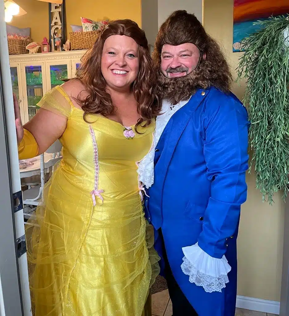 plus size couples costumes Beauty and the Beast