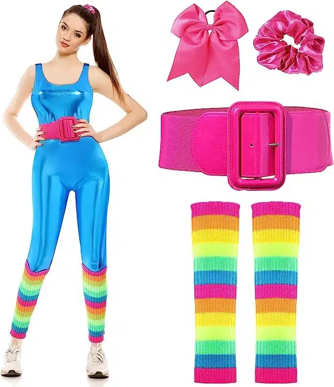 Barbie Costume Outfit from the 80s for Women