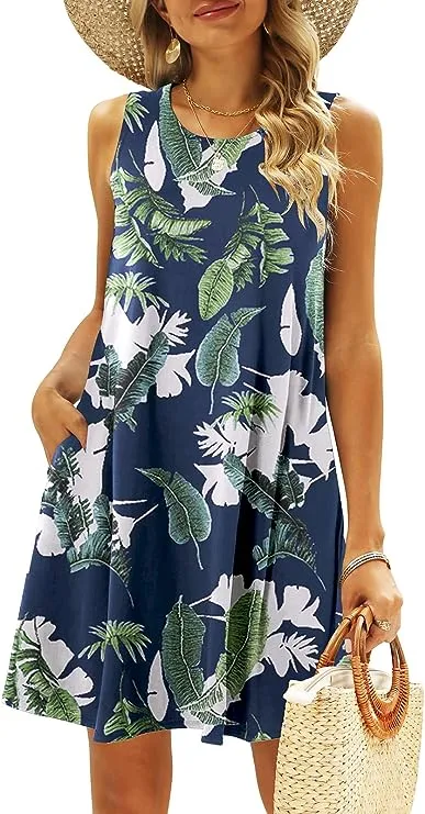 SimpleFun tropical dress + Hawaiian luau dress on Amazon