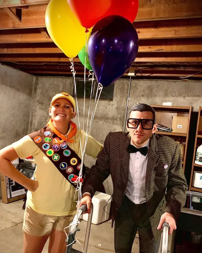 Carl and Russel from Up Costumes + Disney Couples Costumes