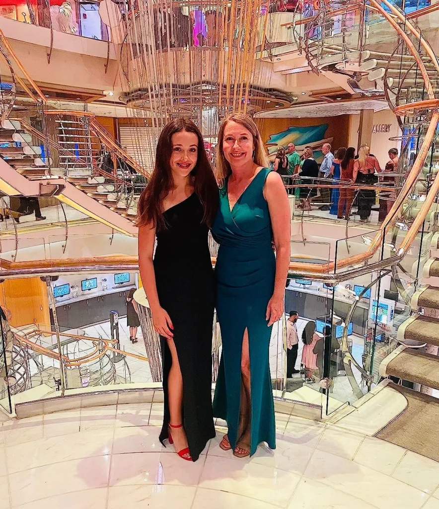what to wear on a cruise formal night + cruise formal night dress