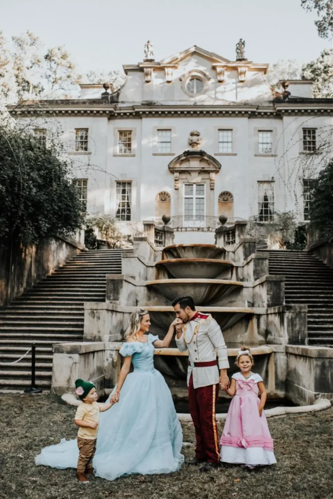 Disney family photoshoot + Cinderella family photoshoot