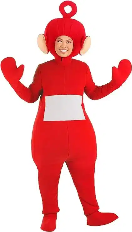 Redhead Halloween costume + Ro from Teletubbies Halloween costume