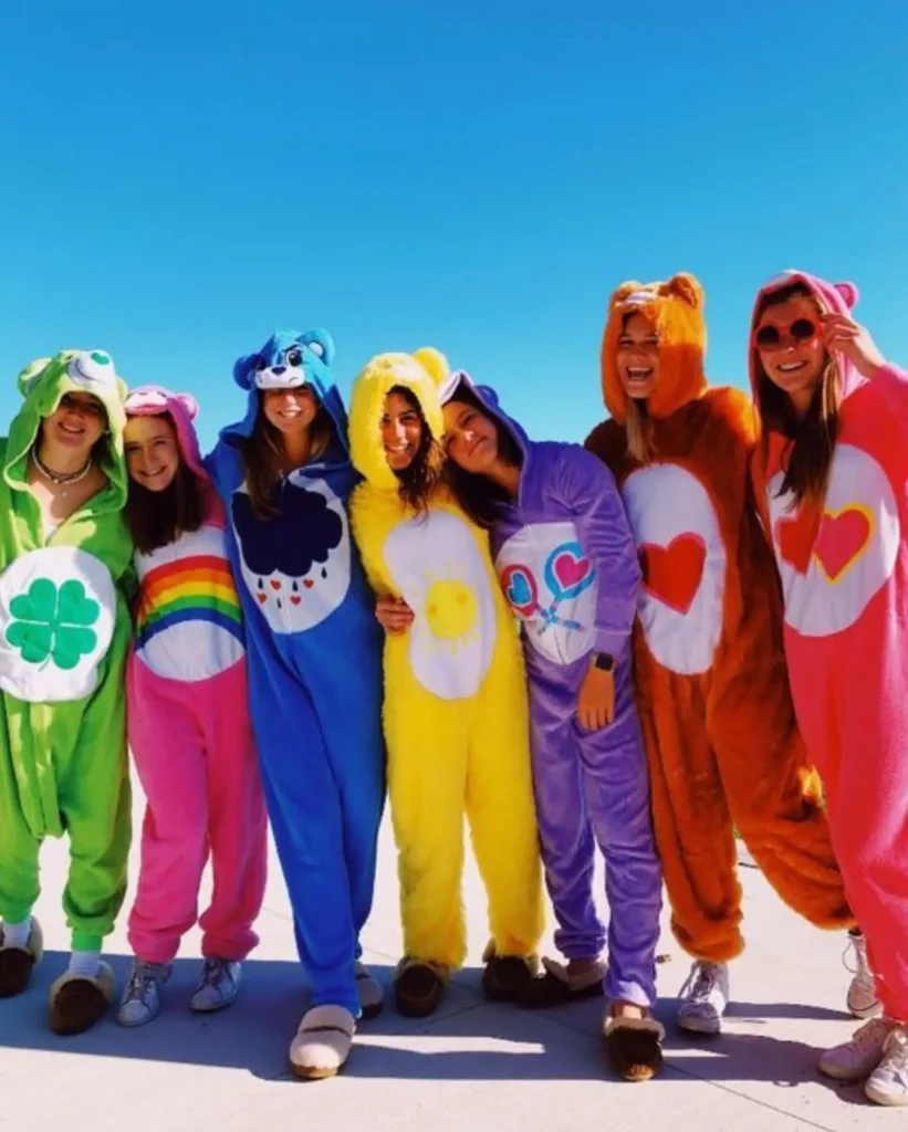 group costume idea for teens + Care Bear costumes
