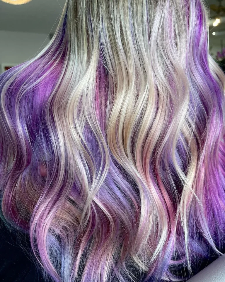 25 Vibrant Blonde and Purple Hair Ideas
